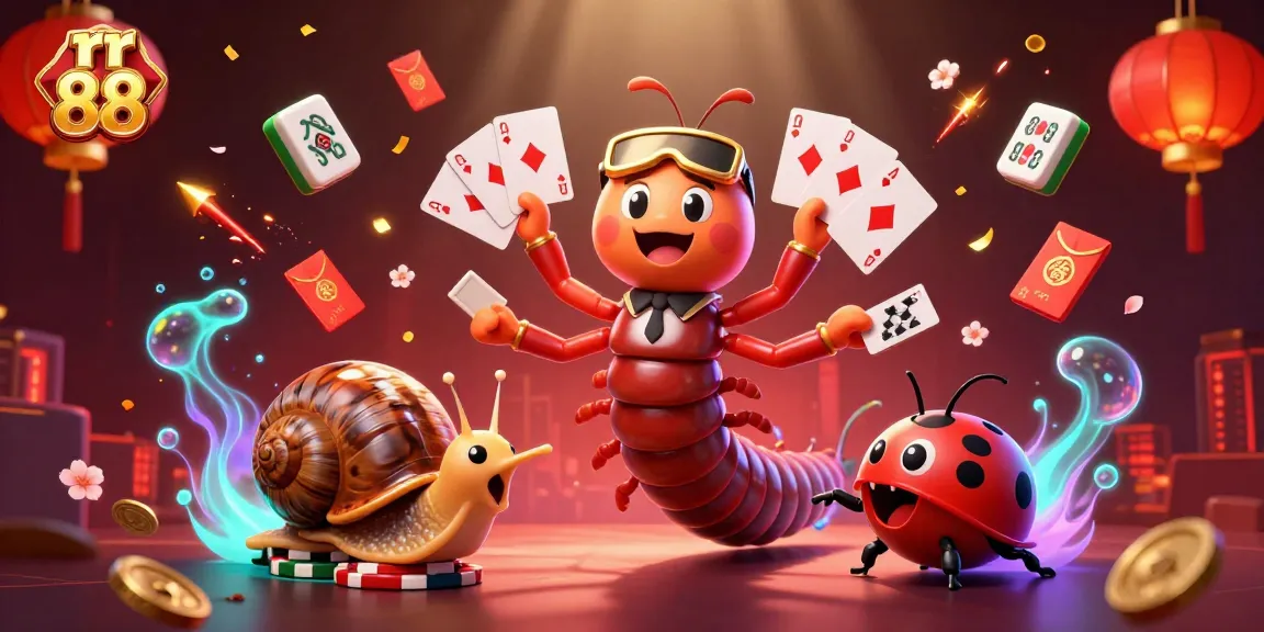 Experience the excitement of rr 88 casino games with a lively dealer and vibrant decorations.